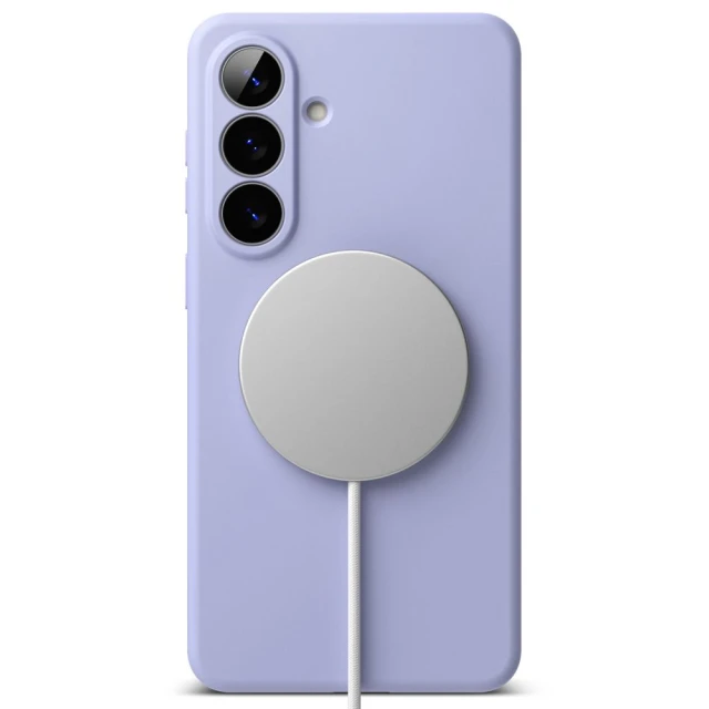 Чохол Ringke Silicone Magnetic для Samsung Galaxy S26 Plus Lavender with MagSafe (8800328815247)