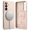 Чохол Ringke Silicone Magnetic для Samsung Galaxy S26 Plus Pink Sand with MagSafe (8800328815308)