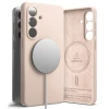 Чохол Ringke Silicone Magnetic для Samsung Galaxy S26 Plus Pink Sand with MagSafe (8800328815308)