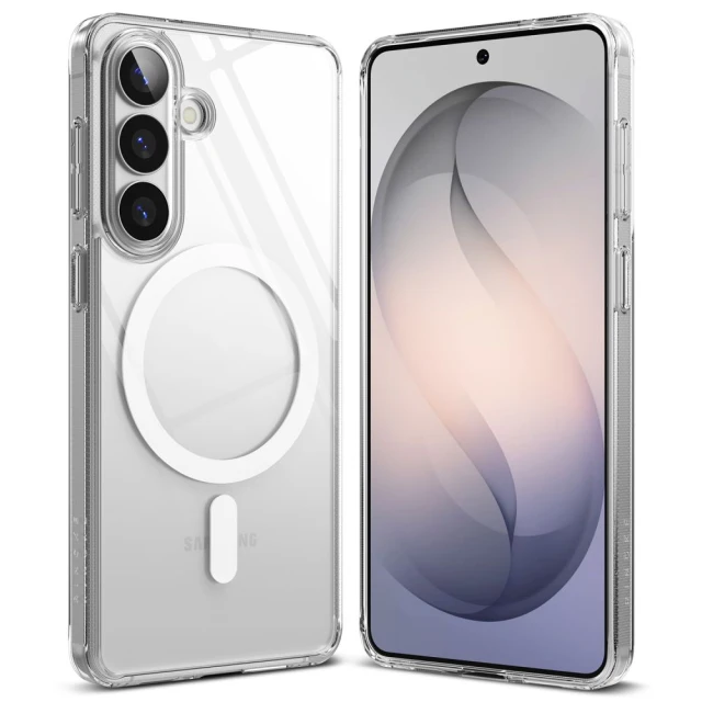 Чохол Ringke Fusion Magnetic для Samsung Galaxy S26 Clear with MagSafe (8800328815490)