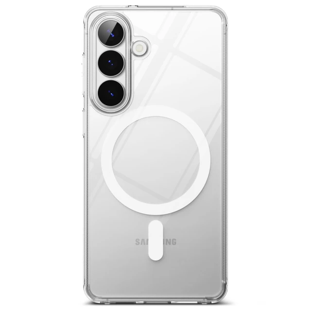 Чохол Ringke Fusion Magnetic для Samsung Galaxy S26 Clear with MagSafe (8800328815490)