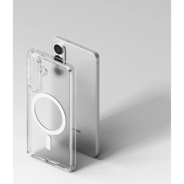 Чохол Ringke Fusion Magnetic для Samsung Galaxy S26 Clear with MagSafe (8800328815490)