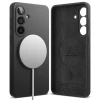 Чохол Ringke Silicone Magnetic для Samsung Galaxy S26 Black with MagSafe (8800328815674)