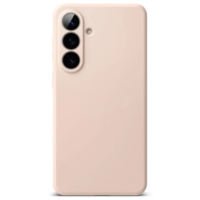 Чохол Ringke Silicone Magnetic для Samsung Galaxy S26 Pink Sand with MagSafe (8800328815766)