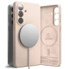 Чохол Ringke Silicone Magnetic для Samsung Galaxy S26 Pink Sand with MagSafe (8800328815766)