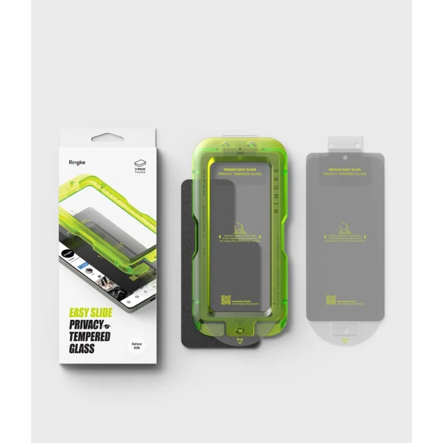 Захисне скло Ringke Easy Slide для Samsung Galaxy S26 Privacy (2 pack) (8800328815841)