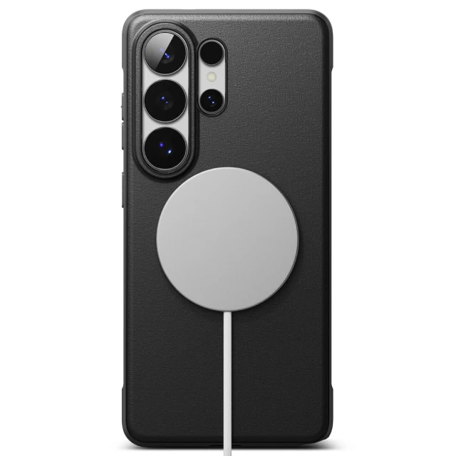 Чохол Ringke Onyx Magnetic для Samsung Galaxy S26 Ultra Black with MagSafe (8800328815995)