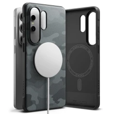 Чохол Ringke Onyx Magnetic для Samsung Galaxy S26 Ultra Camo Black with MagSafe (8800328816022)