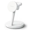 Бездротовий зарядний пристрій Ringke 3in1 Magnetic MagSafe Qi2.2 25W White (8800328816572)