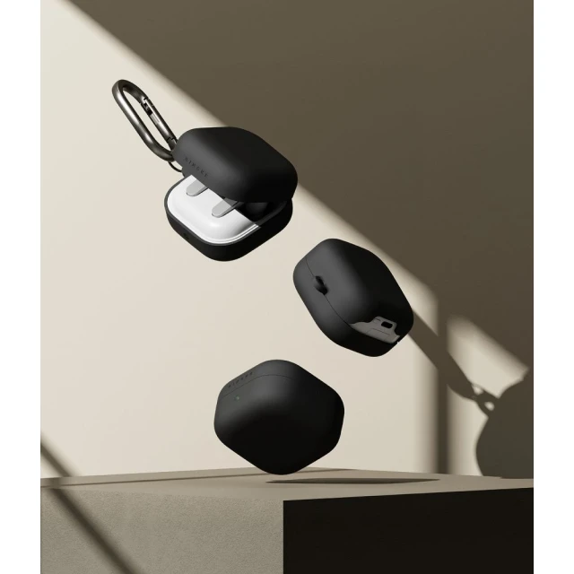 Чохол для навушників Ringke Silicone для Samsung Galaxy Buds 4 / 4 Pro Black (8800328816763)