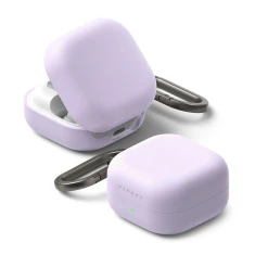 Чохол для навушників Ringke Silicone для Samsung Galaxy Buds 4 / 4 Pro Light Purple (8800328816794)