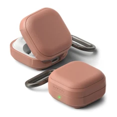 Чохол для навушників Ringke Onyx Magnetic для Samsung Galaxy Buds 4 / 4 Pro Constant Coral with MagSafe (8800328816824)