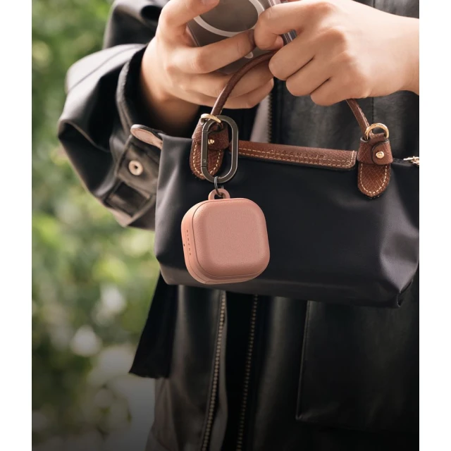 Чохол для навушників Ringke Onyx Magnetic для Samsung Galaxy Buds 4 / 4 Pro Constant Coral with MagSafe (8800328816824)