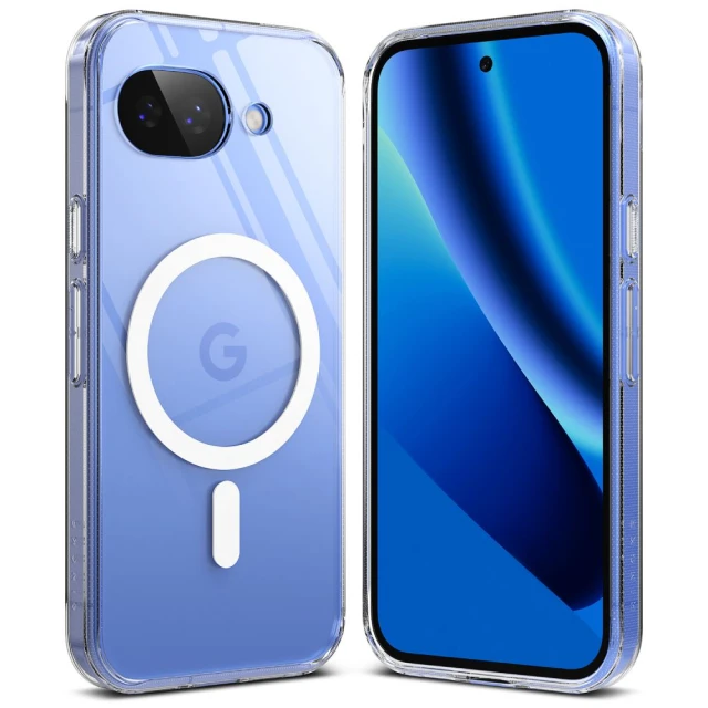 Чехол Ringke Fusion Magnetic для Google Pixel 10a Clear with MagSafe (8800328818293)
