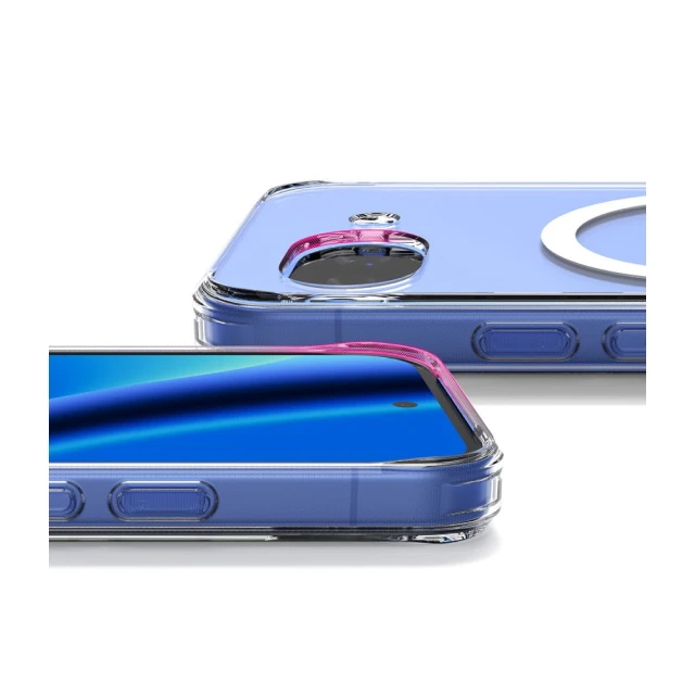 Чехол Ringke Fusion Magnetic для Google Pixel 10a Clear with MagSafe (8800328818293)