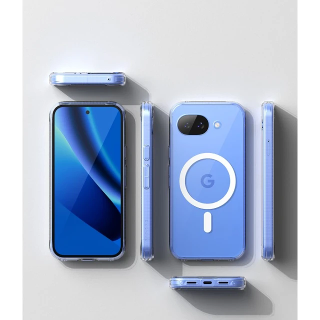 Чехол Ringke Fusion Magnetic для Google Pixel 10a Clear with MagSafe (8800328818293)