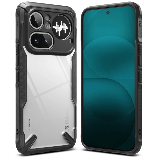 Чохол Ringke Fusion X для Nothing Phone 4A Pro Black (8800328818842)