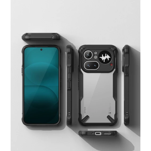 Чохол Ringke Fusion X для Nothing Phone 4A Pro Black (8800328818842)