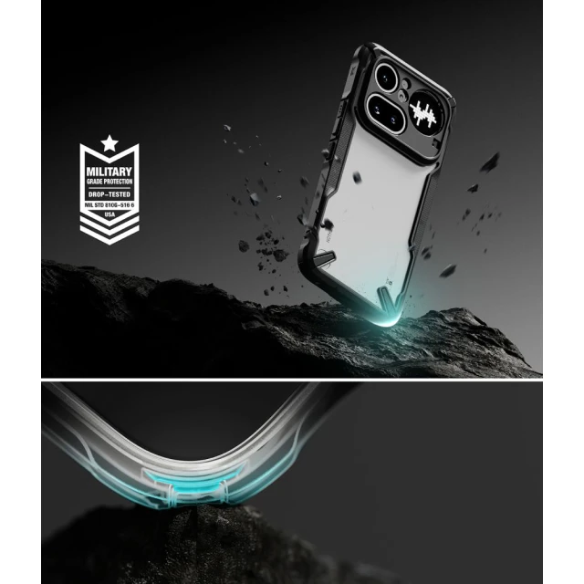 Чохол Ringke Fusion X для Nothing Phone 4A Pro Black (8800328818842)