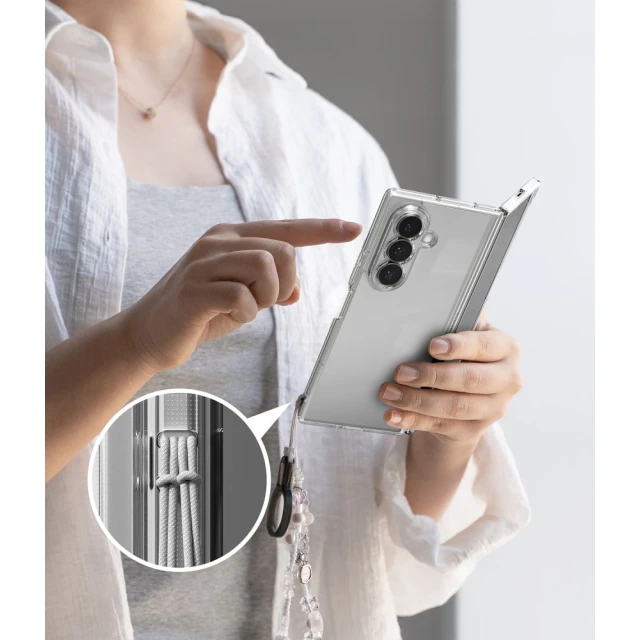 Чохол Ringke Fusion для Samsung Galaxy Fold 8 Ultra Clear (8800328819276)