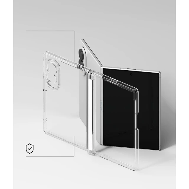 Чохол Ringke Fusion Flap для Samsung Galaxy Fold 8 Clear (8800328819351)
