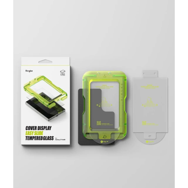 Захисне скло Ringke Cover Display Easy Slide для Samsung Galaxy Fold 8 Clear (2 pack) (8800328819375)