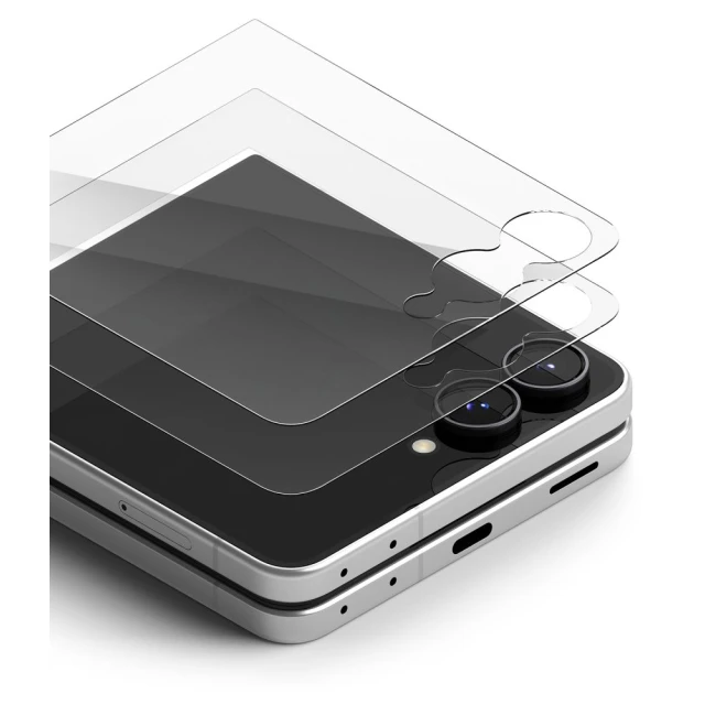 Захисне скло Ringke Cover Display Pro для Samsung Galaxy Flip 8 Clear (2 pack) (8800328819412)