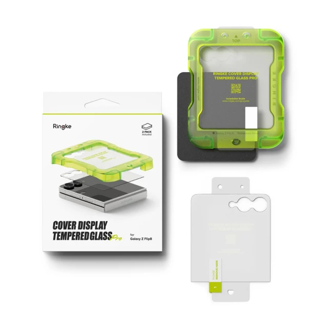 Захисне скло Ringke Cover Display Pro для Samsung Galaxy Flip 8 Clear (2 pack) (8800328819412)