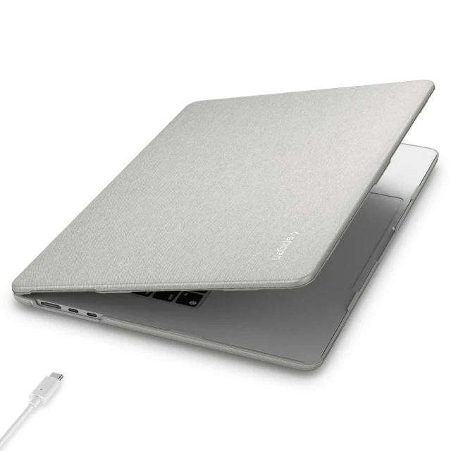 Чохол Spigen Urban Fit для MacBook Air 13 M2-M5 2023-2026 Grey (ACS10974)