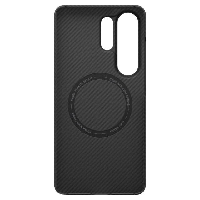 Чохол Spigen AirSkin Aramid для Samsung Galaxy S26 Ultra Black with MagSafe (ACS11029)