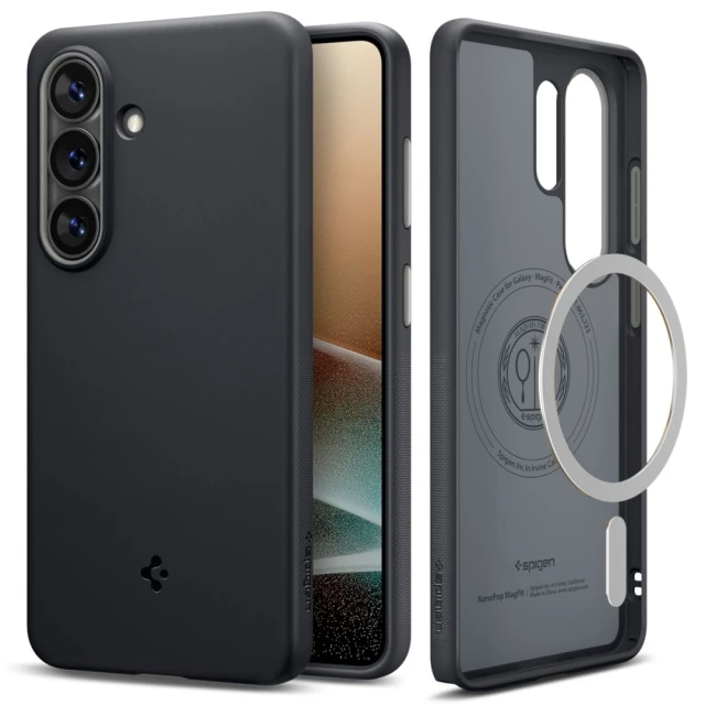 Чохол Spigen Nano Pop Mag для Samsung Galaxy S26 Ultra Black Sesame with MagSafe (ACS11038)