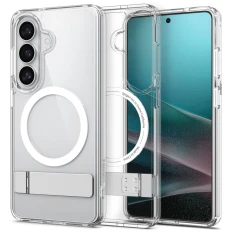 Чохол Spigen Ultra Hybrid S Mag для Samsung Galaxy S26 Plus прозоро-білий with MagSafe (ACS11050)