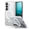 Чохол Spigen Ultra Hybrid S Mag для Samsung Galaxy S26 Plus прозоро-білий with MagSafe (ACS11050)