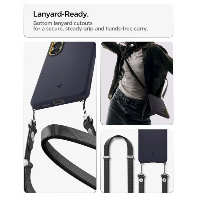 Чохол Spigen Nano Pop Mag для Samsung Galaxy S26 Blueberry Navy with MagSafe (ACS11065)