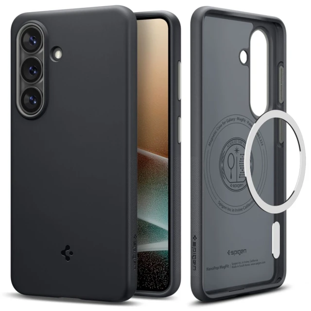 Чехол Spigen Nano Pop Mag для Samsung Galaxy S26 черный with MagSafe (ACS11066)