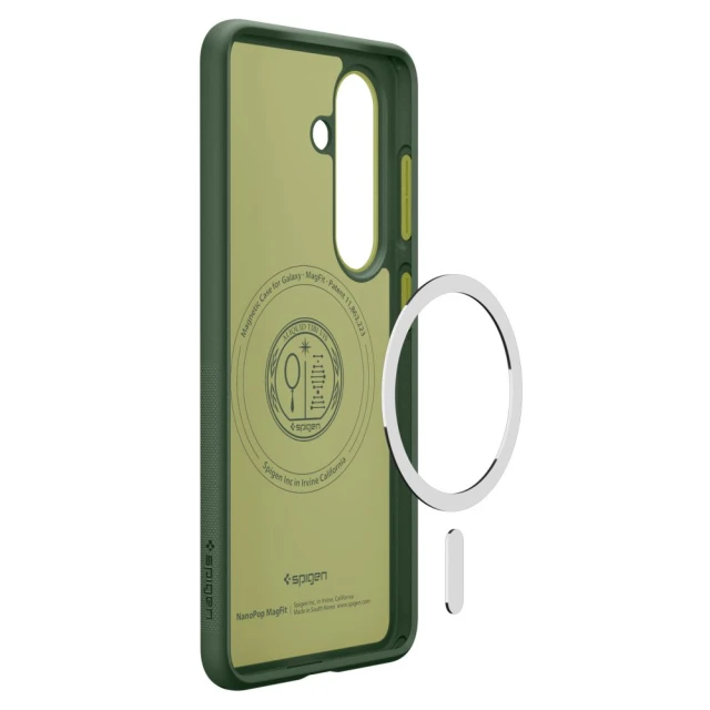 Чохол Spigen Nano Pop Mag для Samsung Galaxy S26 Avo Green with MagSafe (ACS11067)