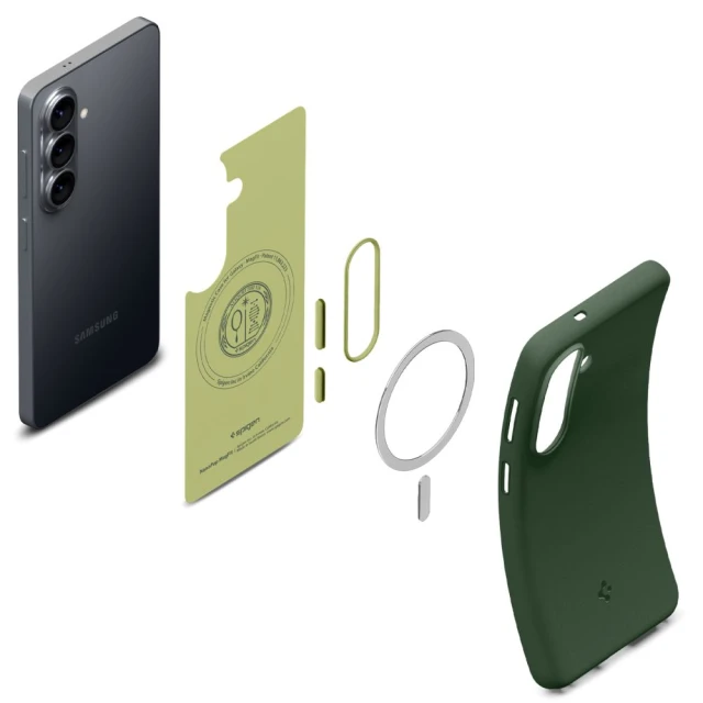 Чохол Spigen Nano Pop Mag для Samsung Galaxy S26 Avo Green with MagSafe (ACS11067)