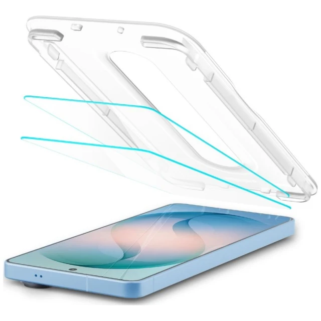 Захисне скло Spigen Glas.TR EZ FIT PRO HD для Samsung Galaxy S26 Plus Clear (2 pack) (AGL11080)