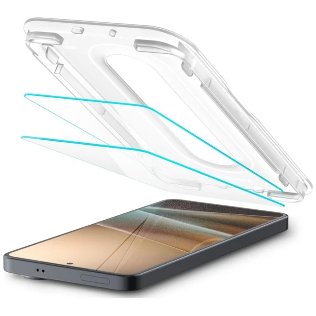 Захисне скло Spigen Glas.TR EZ FIT PRO HD для Samsung Galaxy S26 Plus Clear (2 pack) (AGL11080)