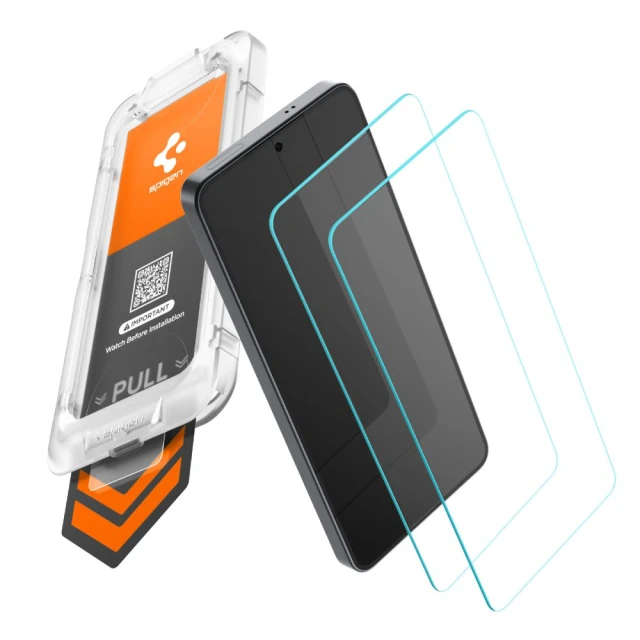 Захисне скло Spigen Glas.tR EZ Fit Pro HD для Samsung Galaxy S26 Plus Clear (2 pack) (AGL11084)