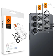 Захисне скло для камери Spigen Optik Pro HD Glas.tR EZ Fit для Samsung Galaxy S26 Plus Black (2 pack) (AGL11088)
