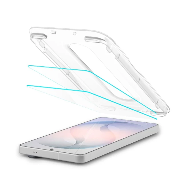 Захисне скло Spigen Glas.tR EZ Fit Pro AC Anti Reflection для Samsung Galaxy S26 прозоре (2 pack) (AGL11092)
