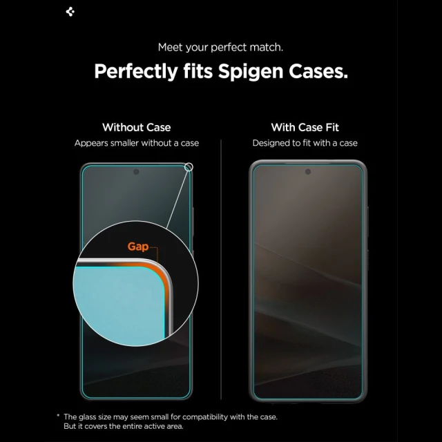 Захисне скло Spigen Glas.Tr Ez Fit Pro HD для Samsung Galaxy S26 (2 pack) (AGL11096)