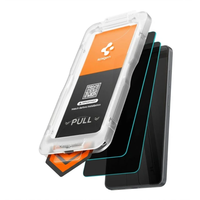 Захисне скло Spigen Glas.Tr Ez Fit Pro HD для Samsung Galaxy S26 (2 pack) (AGL11096)