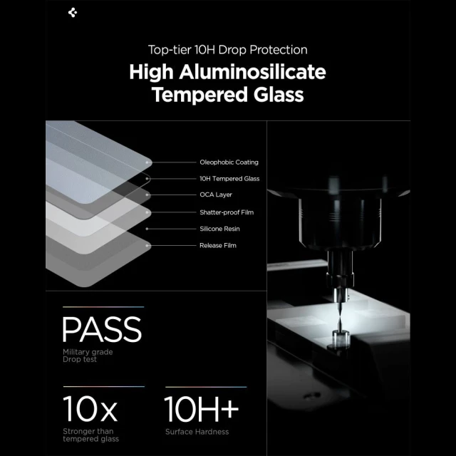 Захисне скло Spigen Glas.Tr Ez Fit Pro HD для Samsung Galaxy S26 (2 pack) (AGL11096)