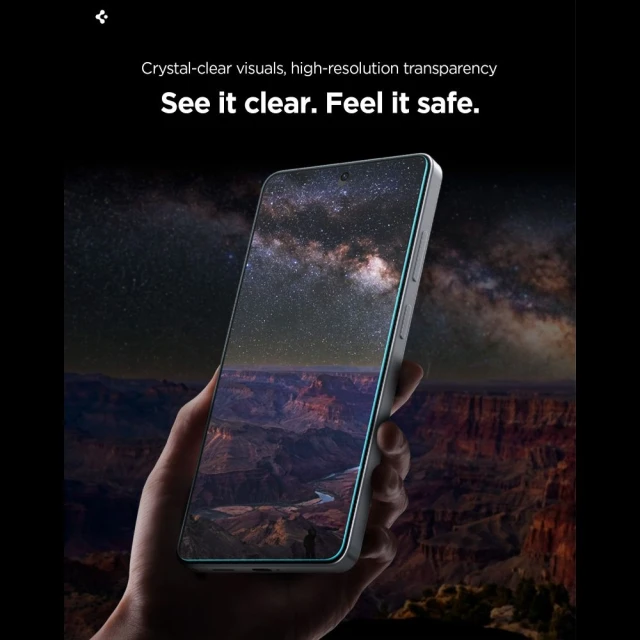 Захисне скло Spigen Glas.tR EZ Fit Pro HD для Samsung Galaxy S26 Clear (AGL11097)