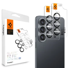 Захисне скло для камери Spigen Optik Pro HD Glas.tR EZ Fit Camera Protector для Samsung Galaxy S26 Black (2 pack) (AGL11099)