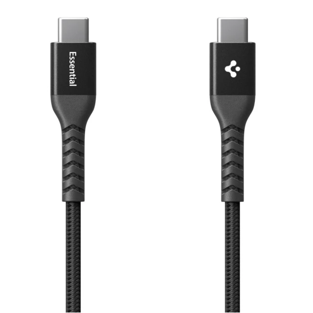 Кабель Spigen Essential Type-C 100W 100cm Black (ACA11103)
