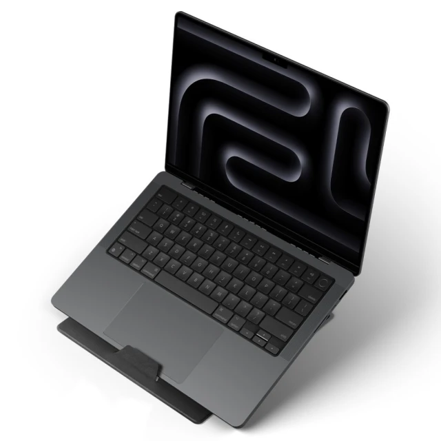 Підставка Spigen LD201-S8 SlimFold для ноутбука та планшета Space Grey (AMP11117)