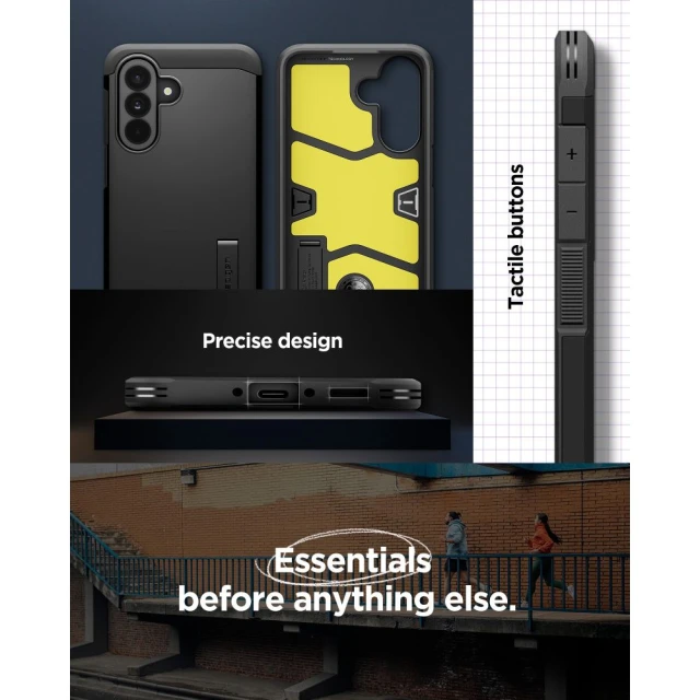 Чехол Spigen Tough Armor для Samsung Galaxy A37 5G Black (ACS11131)